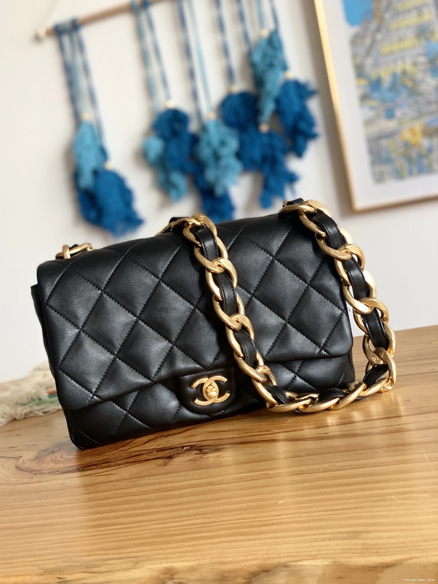 Hyper Peter FLAP CHANEL BAG LARGE 0805